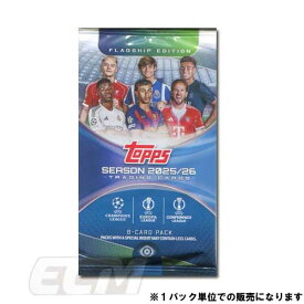 【予約TOP02】【パック販売】Topps UCC クラブ・コンペティション ホビー版 25-26 サッカーカード パック販売【UEFA/チャンピオンズリーグ/サッカー/サッカートレカ/トテーディングカード】