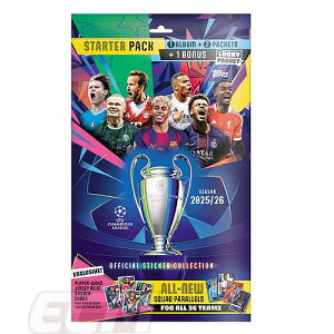 �y�\��TOP07�zST�y�����������zTOPPS UEFA �`�����s�I���Y���[�O 25-26 �I�t�B�V�����X�e�b�J�[ �X�^�[�^�[�p�b�N�y�T�b�J�[/�g�b�v�X/Sticker/UCL/Champions League�z
