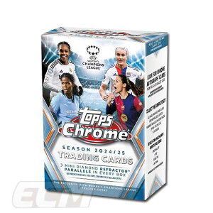 BL�y�\��WUS01�z�y�����������zTOPPS Chrome UEFA Women's 24-25 Champions League Hobby �u���X�^�[�{�b�N�X�y�T�b�J�[/�g���J/���q�T�b�J�[/�g���[�f�B���O�J�[�h/���B�T�b�J�[�z