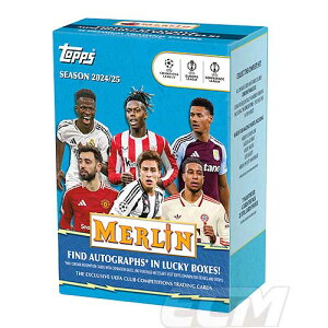 BL�yTOP02�z�y�����������zSOCCER 2024-25 TOPPS UCC MERLIN CHROME �o�����[BOX �{�b�N�X�̔��y�T�b�J�[/�g���J/�����������r���A�J�[�h�zWUS01