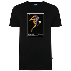 【予約SCD02】SALE【国内未発売】FIFA公式 1974 西ドイツ ワールドカップ ポスターTシャツ ブラック【サッカー/Worldcup/Germany/ドイツ代表】ネコポス対応可能