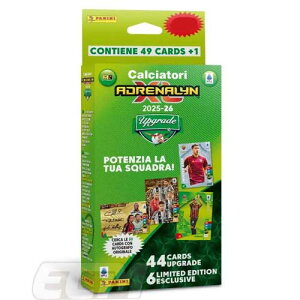 �ǉ��ŁyCAL20�z�y�����������zPANINI Adrenalyn XL Calciatori 25-26 �C�^���A�E�Z���GA �T�b�J�[�J�[�h UPGrade �u���X�^�[�{�b�N�X�y�T�b�J�[/AC�~����/�C���e��/���x���g�X/AS���[�}/�g���J/�g���[�f�B