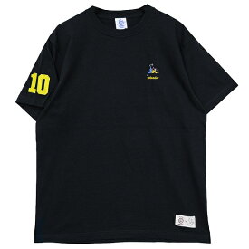 GM036【GOL2026SS】Goleador x MORI Artworks コラボ ブラジル レジェンドTシャツ ブラック【ゴレアドール/フットサル/サッカー/ワールドカップ/ロナウジーニョ】ネコポス対応可能