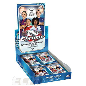 �yWUS01�z�y�����������zTOPPS Chrome UEFA Women's 25-26 Champions League Hobby �{�b�N�X�̔��y�T�b�J�[/�g���J/���q�T�b�J�[/�g���[�f�B���O�J�[�h/���B�T�b�J�[�z