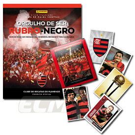 【国内未発売】PANINI フラメンゴ 2020 "ORGULHO DE SER RUBERO-NEGRO" ステッカー＆カード フルセット【サッカー/ブラジルリーグ/Flamengo/ブラジル代表/サッカーカード】