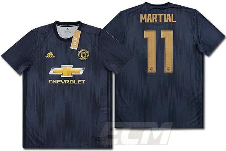 楽天市場 予約ecm32 マンチェスターユナイテッド サード カップ用モデル 半袖 11番マーシャル 18 19 Manchester United サッカー ユニフォーム ｅｃムンディアル