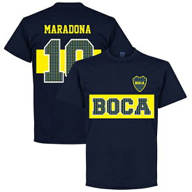 【予約RET06】RE-TAKE ボカジュニアーズ 10スターズ Tシャツ 10番 マラドーナ【サッカー/Boca/Maradona/アルゼンチンリーグ】ネコポス対応可能