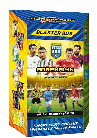 サッカー トレカ 愛用 ゲームカード 欧州サッカー トレーディングカード 当季大流行 国内未発売 GER12PANINI FIFA XL 2021 adrenalyn ブラスターパック 365