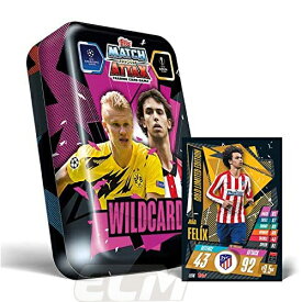 限定缶 TOP02【国内未発売】TOPPS Match Attax 20-21 チャンピオンズリーグ 限定缶 "WILDCARDS"【サッカー/トレカ/Champions League/トレーディングカード】