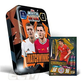 限定缶 TOP02【国内未発売】TOPPS Match Attax 20-21 チャンピオンズリーグ 限定缶 "MATCH WINNERS"【サッカー/トレカ/Champions League/トレーディングカード】