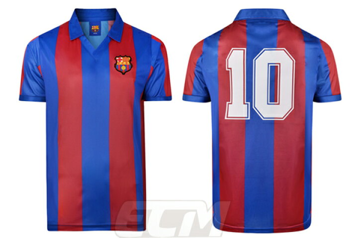 楽天市場 予約scd01 国内未発売 Scoredraw Fcバルセロナ 19 ホームモデル 10番 Barcelona サッカー プレミアリーグ ユニフォーム マラドーナ Scoredraw ｅｃムンディアル
