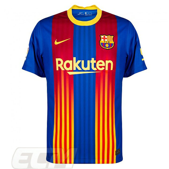 楽天市場 オススメ Fcバルセロナ フォース 半袖 サッカー 21 スペインリーグ Messi Barcelona ユニフォーム ｅｃムンディアル