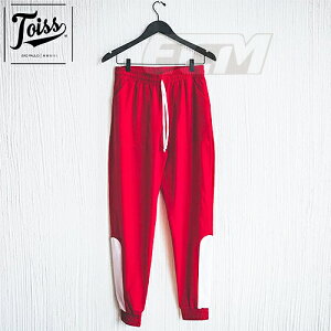 【国内未発売】TSS1207TOISS トイス レッドジョガーパンツ【サッカー/トイス/ネイマール/NEYMAR/ブラジル代表】
