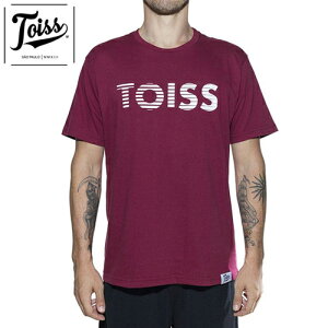 【国内未発売】TSS1351TOISS トイスボーダーロゴ Tシャツ ボルドー【サッカー/トイス/ネイマール/NEYMAR/ブラジル代表】ネコポス対応可能