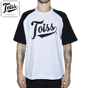 【国内未発売】TSS1361TOISS オリジナルロゴ ラグランTシャツ ホワイト【サッカー/トイス/ネイマール/NEYMAR/ブラジル代表】ネコポス対応可能