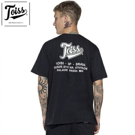 【国内未発売】TSS1372TOISS トイス ＃レジェンダバックプリント Tシャツ ブラック【サッカー/トイス/ネイマール/NEYMAR/ブラジル代表】ネコポス対応可能