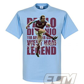 【予約RET01】RE-TAKE ディカーニオ レジェンドTシャツ スカイブルー【サッカー/Di Canio/イタリア代表/Westham】ネコポス対応可能