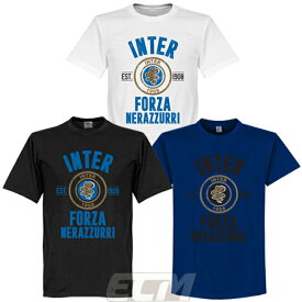 【予約RET05】【国内未発売】RE-TAKE インテル　Establishシリーズ Tシャツ【サッカー/セリエA/Inter Milano】ネコポス対応可能