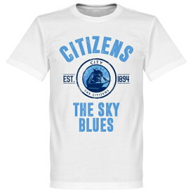 【予約RET05】【国内未発売】RE-TAKE マンチェスターシティ　Establishシリーズ Tシャツ【サッカー/プレミアリーグ/Manchester City】ネコポス対応可能