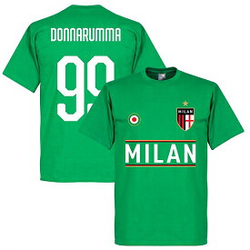 【予約RET06】グリーン99RE-TAKE ACミラン Team Tシャツ 99番 ドンナルンマ グリーン【サッカー/Milan/Donnarumma/セリエA】ネコポス対応可能