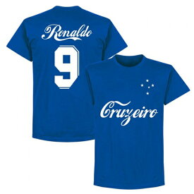 【予約RET05】【国内未発売】RE-TAKE クルゼイロ Team Tシャツ 9番ロナウド ブルー【サッカー/ブラジルリーグ/Cruzeiro/Ronaldo】ネコポス対応可能