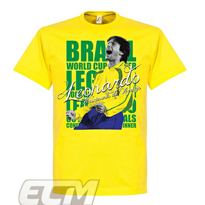 楽天市場 予約ret01 Re Take レオナルド ブラジル代表レジェンド Tシャツ サッカー Leonardo Psg ミラン 鹿島アントラーズ ネコポス対応可能 ｅｃムンディアル