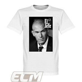 【予約RET01】RE-TAKE ジダン "Zidane el Jefe" Tシャツ【サッカー/レアルマドリード/フランス代表】ネコポス対応可能