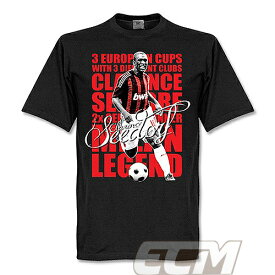 【予約RET01】RE-TAKE クラレンス・セードルフ ACミラン レジェンドTシャツ ブラック【サッカー/SEEDORF/オランダ代表/AC Milan】ネコポス対応可能