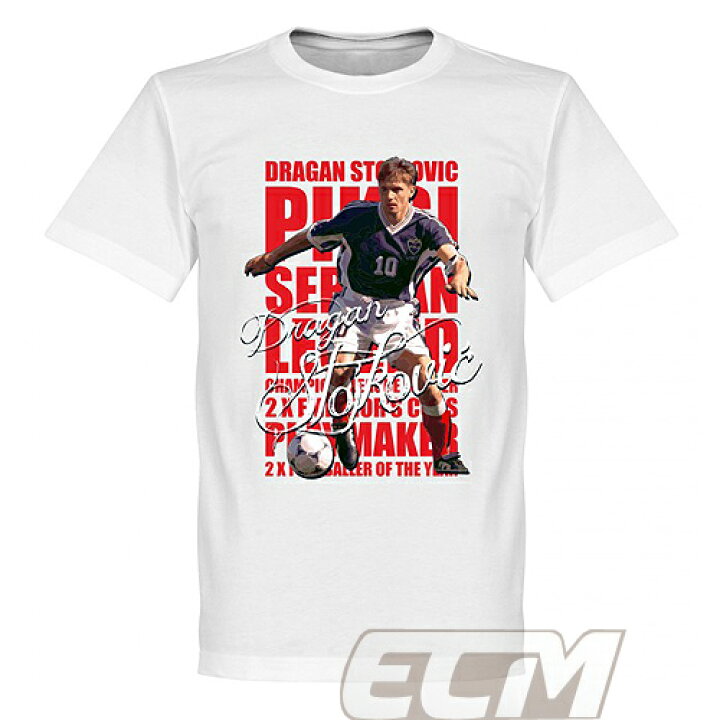 楽天市場】【予約RET01】RE-TAKE ストイコビッチ レジェンドTシャツ 