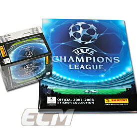 【予約ECM18】PANINI UEFA Champions League 07-08 オフィシャルステッカー BOX&専用アルバムSET【サッカー/チャンピオンズリーグ/コレクション/トレカ】