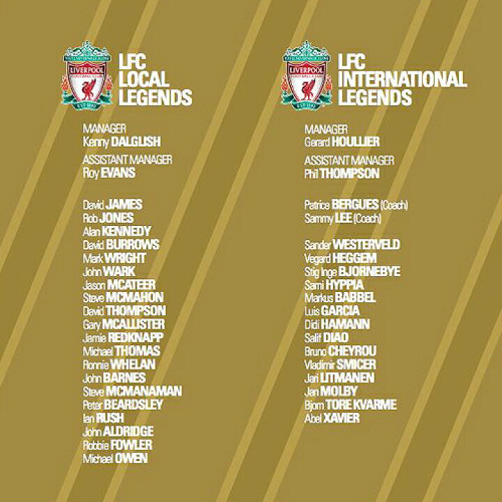 楽天市場 国内未発売 リバプール Legends Celebration Of The 96 14チャリティーマッチプログラム サッカー プレミアリーグ Liverpool ネコポス発送可能 Pro11 ｅｃムンディアル