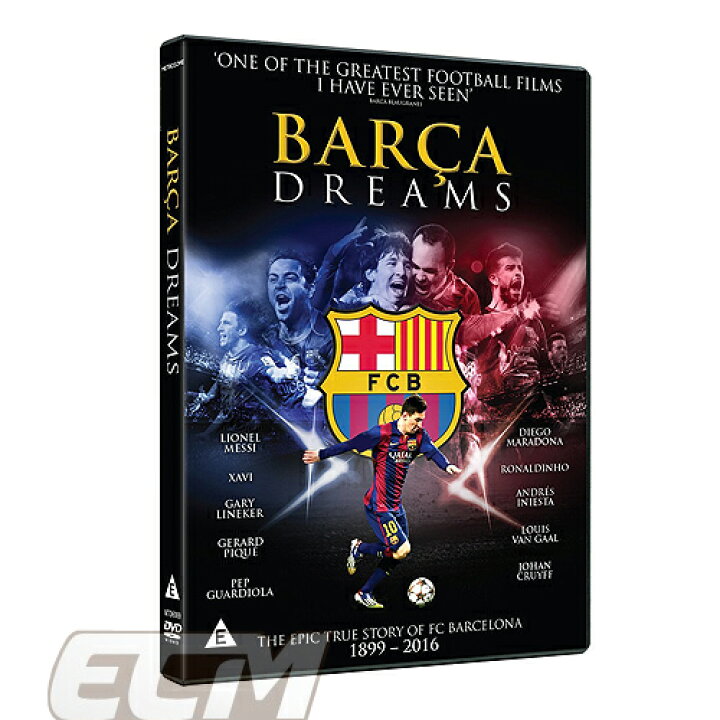 楽天市場 国内未発売 Fcバルセロナ ｄｖｄ Barca Dreams 16年発売 Fc Barcelona メッシ ネイマール サッカー リーガエスパニョーラ Ecm14 ｅｃムンディアル