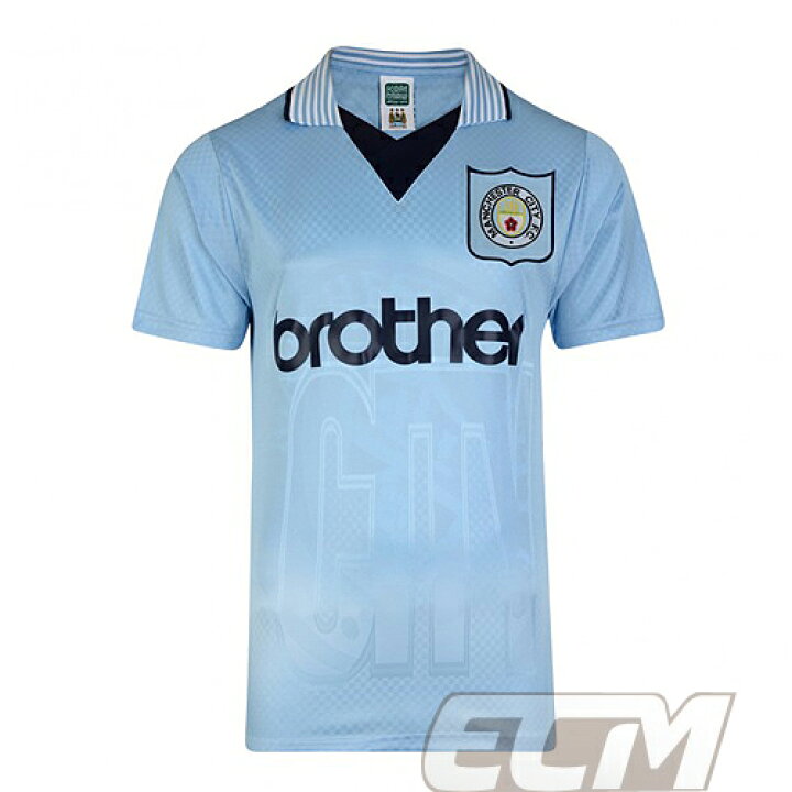 楽天市場 予約scd01 国内未発売 Scoredraw マンチェスターシティ 1996 モデル Manchester City サッカー プレミアリーグ ユニフォーム Scoredraw ｅｃムンディアル