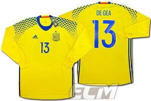 【予約ECM32】【国内未発売】スペイン代表 GK アウェイ 長袖 プレイヤーモデル 13番デ・ヘア【サッカー/16-17/ワールドカップ/Spain】