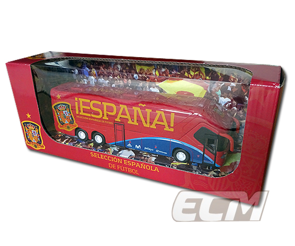 【国内未発売】スペイン代表 オフィシャルグッズ バス模型 (1:50) 【モデルカー/SPAIN/ワールドカップ/サッカー/イニエスタ】SPE03 |  ＥＣムンディアル