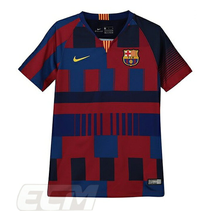 楽天市場 限定ユニフォーム Fcバルセロナ 周年記念 スタジアム ユニフォーム サッカー スペインリーグ Barcelona メッシ スアレス ｅｃムンディアル