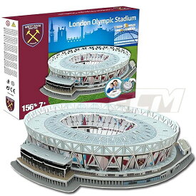 【NAO01】ウエストハム オフィシャルグッズ ロンドン・スタジアム スタジアム 3Dパズル【Westham/London/プレミアリーグ/サッカー】お取り寄せ