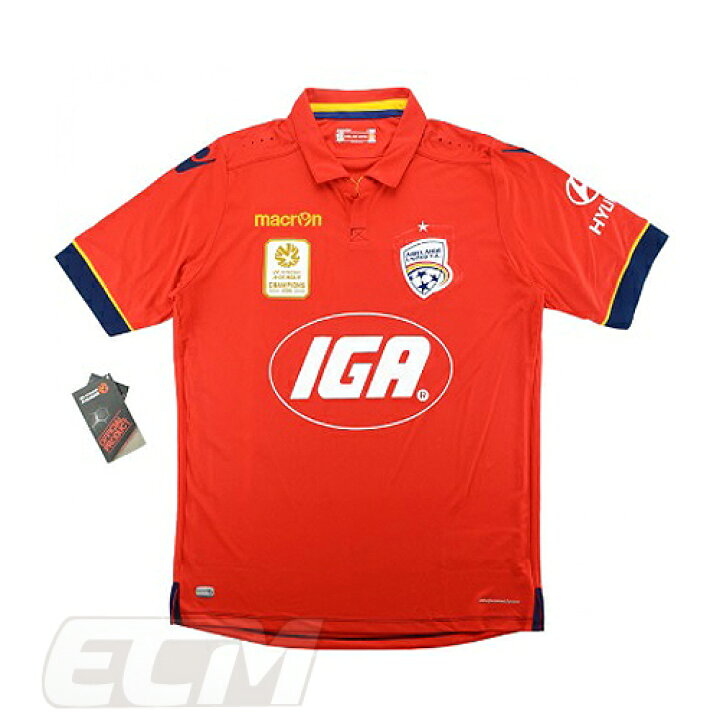 楽天市場 国内未発売 Sale アデレード ユナイテッドfc ホーム 半袖 16 17 サッカー Aリーグ Adelaide United ユニフォーム 05 ｅｃムンディアル