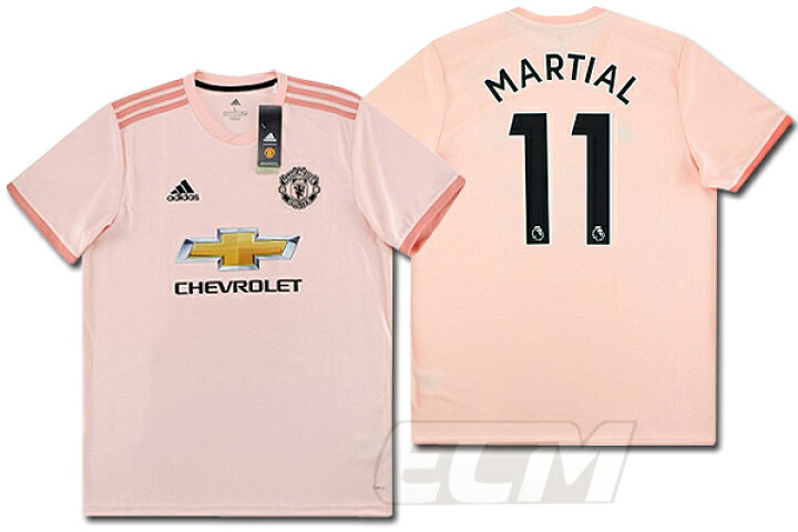 楽天市場 予約ecm32 マンチェスターユナイテッド アウェイ 半袖 11番マーシャル 18 19 Manchester United サッカー ユニフォーム ｅｃムンディアル