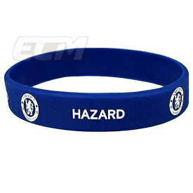 【国内未発売】チェルシー オフィシャルグッズ アザール シリコンバンド【サッカー/Chelsea/Hazard/SiliconeWristband/プレミアリーグ】ECM25 ネコポス対応可能