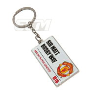 【国内未発売】ECM25マンチェスターUTD オフィシャルグッズ　SSキーリング (マット・バスビー)【サッカー…