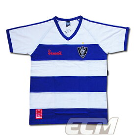 【SALE40%OFF】【GS018】GRANDE "NINO DEL FUTBOL" ボーダーVネックTシャツ ブルーxホワイト【グランデ/サッカー/フットサル/サポーター/トレーニング】GRN201…