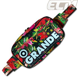 【SALE30%OFF】【GS018】GRANDE "Tropical Flor" ショルダーバッグ ブラック【グランデ/サッカー/フットサル/サポーター/ボタニカル】GRN2016SS
