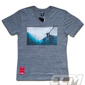 【SALE35%OFF】【GS018】GRANDE "Monopolio" フォトTシャツ ヘザー(グレー)【グランデ/サッカー/フットサル/サポーター】ネコポス対応可能