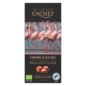 �J�V�F �I�[�K�j�b�N �L��������&�V�[�\���g 90g �I�[�K�j�b�N�`���R���[�g CACHET CARAMEL & SEA SALT 40% CACAO MILK CHOCOLATE �x���M�[ �~���N�`���R���[�g BIO & ORGANI [���K�A���i]