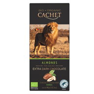 カシェ オーガニック アーモンド エクストラダークチョコレート 72% 90g オーガニックチョコレート CACHE…