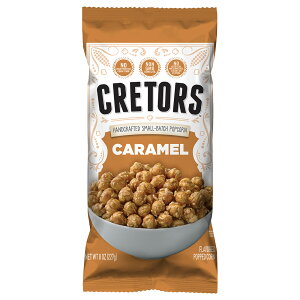 �N���^�[�Y �L���������|�b�v�R�[�� 227g CRETORS CARAMEL HANDCRAFTED SMALL-BATCH POPCORN [���K�A���i]