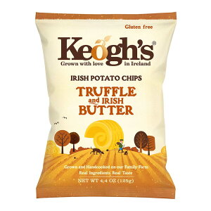 L[I gto^[ 125g ACbV |eg`bvX Keogh's IRISH POTATO CHIPS TRUFFLE BUTTER [KAi]
