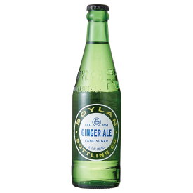 ボイラン ジンジャーエール 355ml×24本（1ケース）BOYLAN GINGER ALE CANE SUGAR [正規輸入品]