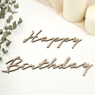 木製 Happy Birthday レターバナー 1歳 誕生日 飾り 赤ちゃん レター バナー バースデー飾り 誕生日装飾 …